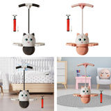 Maxbell Pogo Jump Ball Kids Adults High Jumping Toy for Body Training Outdoor Indoor White