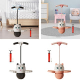 Maxbell Pogo Jump Ball Kids Adults High Jumping Toy for Body Training Outdoor Indoor White