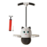 Maxbell Pogo Jump Ball Kids Adults High Jumping Toy for Body Training Outdoor Indoor White