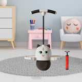 Maxbell Pogo Jump Ball Kids Adults High Jumping Toy for Body Training Outdoor Indoor White