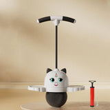 Maxbell Pogo Jump Ball Kids Adults High Jumping Toy for Body Training Outdoor Indoor White