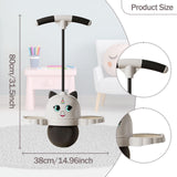 Maxbell Pogo Jump Ball Kids Adults High Jumping Toy for Body Training Outdoor Indoor White