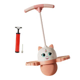 Maxbell Pogo Jump Ball Kids Adults High Jumping Toy for Body Training Outdoor Indoor Pink