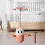 Maxbell Pogo Jump Ball Kids Adults High Jumping Toy for Body Training Outdoor Indoor Pink