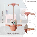 Maxbell Pogo Jump Ball Kids Adults High Jumping Toy for Body Training Outdoor Indoor Pink