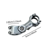 Maxbell Bike Stem Riser Cycling Easy Installation Adjustable Bicycle Handlebar Riser 9cmx3.18cmx2.86cm