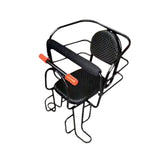 Maxbell Rear Kid's Bike Seat Children Rear Mount Baby Bike Seat for Most Adults Bike black