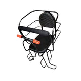 Maxbell Rear Kid's Bike Seat Children Rear Mount Baby Bike Seat for Most Adults Bike black