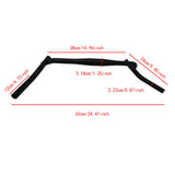Maxbell Bicycle Handlebar Direct Replaces Premium Sturdy Professional Aluminum Alloy