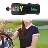 Maxbell Golf Club Head Cover Easy to Use Golf Wood Headcover for Golf Courses Adults Black FW 26cmx11cm