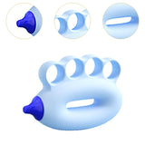 Maxbell Kids Hand Grip Strengthener Ergonomic Multiple Resistance Levels Finger Tool blue