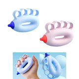 Maxbell Kids Hand Grip Strengthener Ergonomic Multiple Resistance Levels Finger Tool blue
