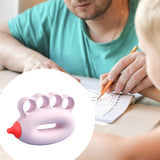 Maxbell Kids Hand Grip Strengthener Ergonomic Multiple Resistance Levels Finger Tool pink