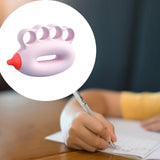 Maxbell Kids Hand Grip Strengthener Ergonomic Multiple Resistance Levels Finger Tool pink