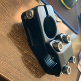 Maxbell 22.2 mm Bike Stem Lightweight Black Versatile Aluminum Alloy Handlebar Mount