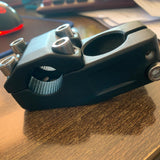 Maxbell 22.2 mm Bike Stem Lightweight Black Versatile Aluminum Alloy Handlebar Mount