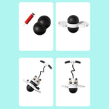 Maxbell Pogo Ball Nonslip for Games Body Training Assistant Exercise Balance Ability white