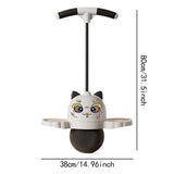 Maxbell Pogo Ball Nonslip for Games Body Training Assistant Exercise Balance Ability white