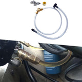 Maxbell Hydraulic Steering Bleed Kit with Clamps Boat Bleed Kit Fill Kit for Boats