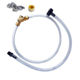 Maxbell Hydraulic Steering Bleed Kit with Clamps Boat Bleed Kit Fill Kit for Boats