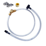 Maxbell Hydraulic Steering Bleed Kit with Clamps Boat Bleed Kit Fill Kit for Boats
