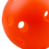 Maxbell 12Pcs Outdoor Pickleballs 26 Holes Portable with Storage Bag for Competition Orange