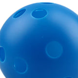 Maxbell 12Pcs Outdoor Pickleballs 26 Holes Portable with Storage Bag for Competition Blue