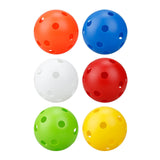 Maxbell 12Pcs Outdoor Pickleballs 26 Holes Portable with Storage Bag for Competition Blue
