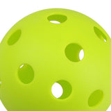 Maxbell 12Pcs Outdoor Pickleballs 26 Holes Portable with Storage Bag for Competition Yellow Green