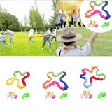 Maxbell Kids Cooperative Stretchy Band Creative Entertainment Toy Outdoor Rally Ring 1.8m