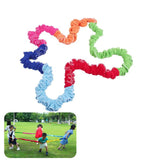 Maxbell Kids Cooperative Stretchy Band Creative Entertainment Toy Outdoor Rally Ring 3m