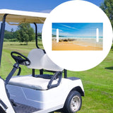 Maxbell Golf Carts Seat Covers Soft Golf Carts Accessories for Sports Club Cars Travel B