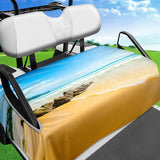 Maxbell Golf Carts Seat Covers Soft Golf Carts Accessories for Sports Club Cars Travel B