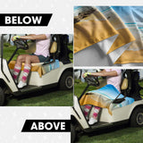 Maxbell Golf Carts Seat Covers Soft Golf Carts Accessories for Sports Club Cars Travel C