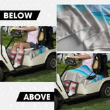 Maxbell Golf Carts Seat Covers Soft Golf Carts Accessories for Sports Club Cars Travel D