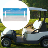 Maxbell Golf Carts Seat Covers Soft Golf Carts Accessories for Sports Club Cars Travel D