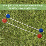 Maxbell Ladder Balls Backyard Games Outdoor Replacement Sports Lawn Ladder Toss Game 4pcs Blue
