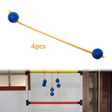 Maxbell Ladder Balls Backyard Games Outdoor Replacement Sports Lawn Ladder Toss Game 4pcs Blue