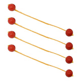 Maxbell Ladder Balls Backyard Games Outdoor Replacement Sports Lawn Ladder Toss Game 4pcs Red