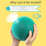 Maxbell Silent Basketball and Hoop Set Parent Child Interactive Toy Gift Silent Ball Orange