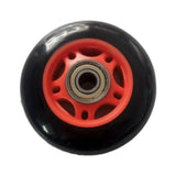 Maxbell Rowing Machine Seat Wheel Easy Installation Sturdy 3 inch in Dia Replacement Red
