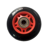 Maxbell Rowing Machine Seat Wheel Easy Installation Sturdy 3 inch in Dia Replacement Red