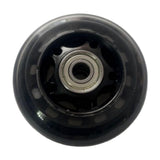 Maxbell Rowing Machine Seat Wheel Easy Installation Sturdy 3 inch in Dia Replacement Black