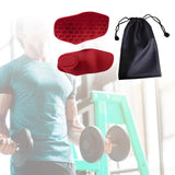 Maxbell Gym Grips for Weight Lifting Anti Slip Workout Grips for Sports Bodybuilding Drawstring Bag