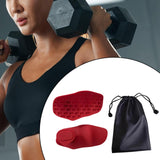 Maxbell Gym Grips for Weight Lifting Anti Slip Workout Grips for Sports Bodybuilding Drawstring Bag