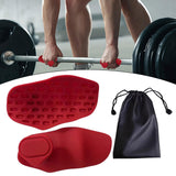 Maxbell Weight Lifting Grips Hand Grips Workout Gloves for Exercise Training Fitness Drawstring Bag