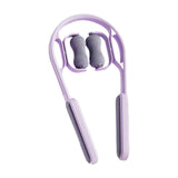 Maxbell Cervical Spine Neck Massager Roller Ergonomic Comfortable for Neck Waist Arm Purple