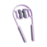 Maxbell Cervical Spine Neck Massager Roller Ergonomic Comfortable for Neck Waist Arm Purple