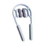 Maxbell Cervical Spine Neck Massager Roller Ergonomic Comfortable for Neck Waist Arm Blue