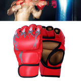 Maxbell Kick Boxing Gloves Gear Boxing Practice Training Gloves for Sports Taekwondo Red